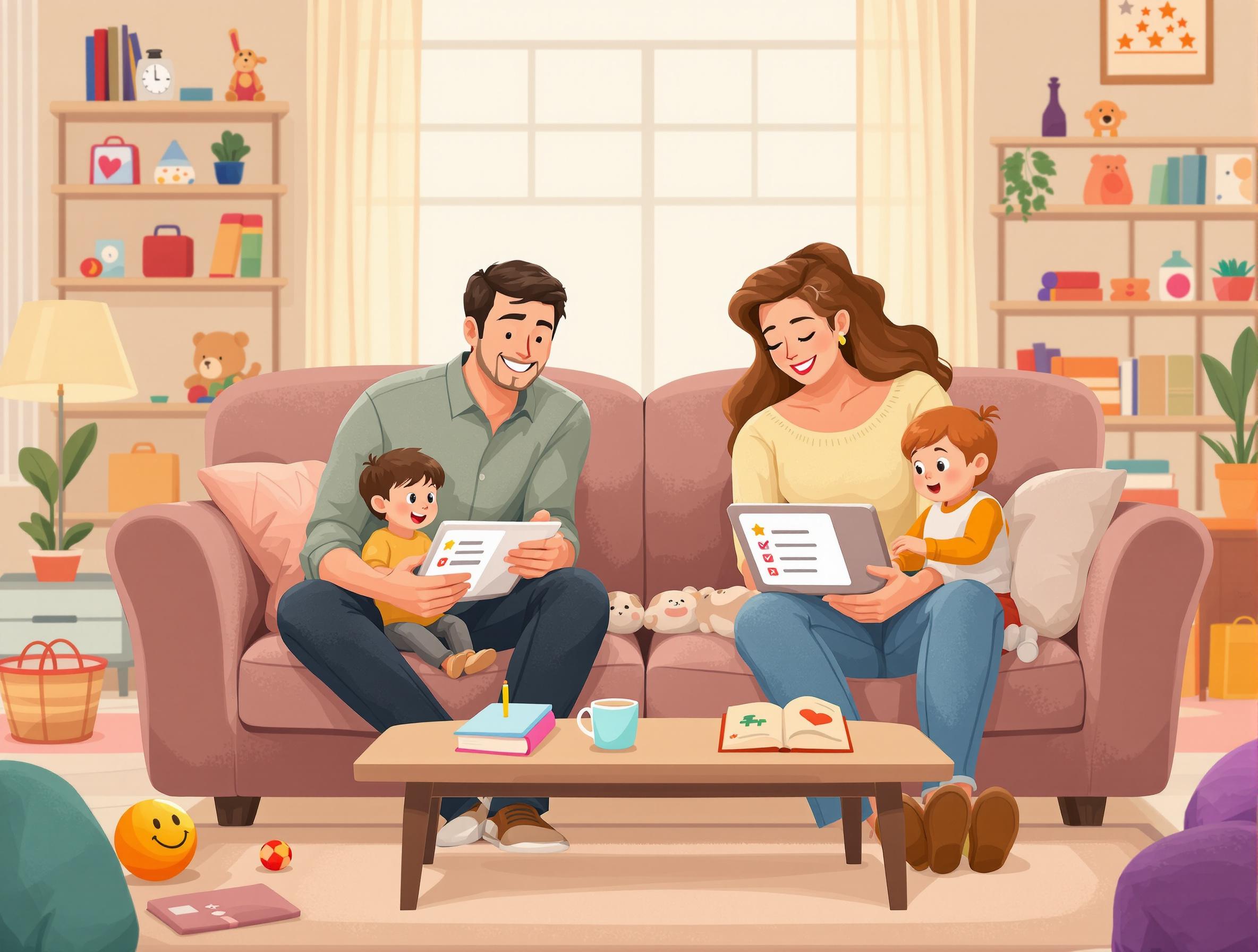 Create your family profile illustration